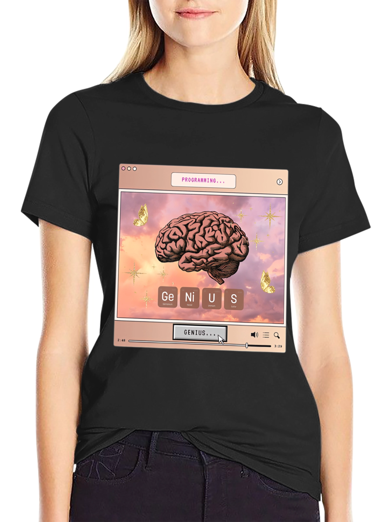Genius Programming Brain T-Shirt