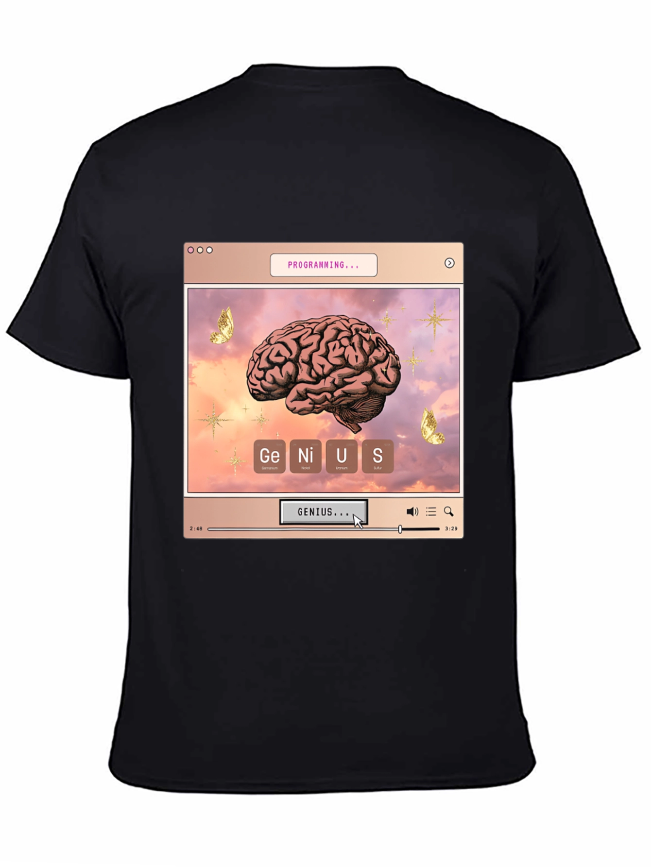 Genius Programming Brain T-Shirt