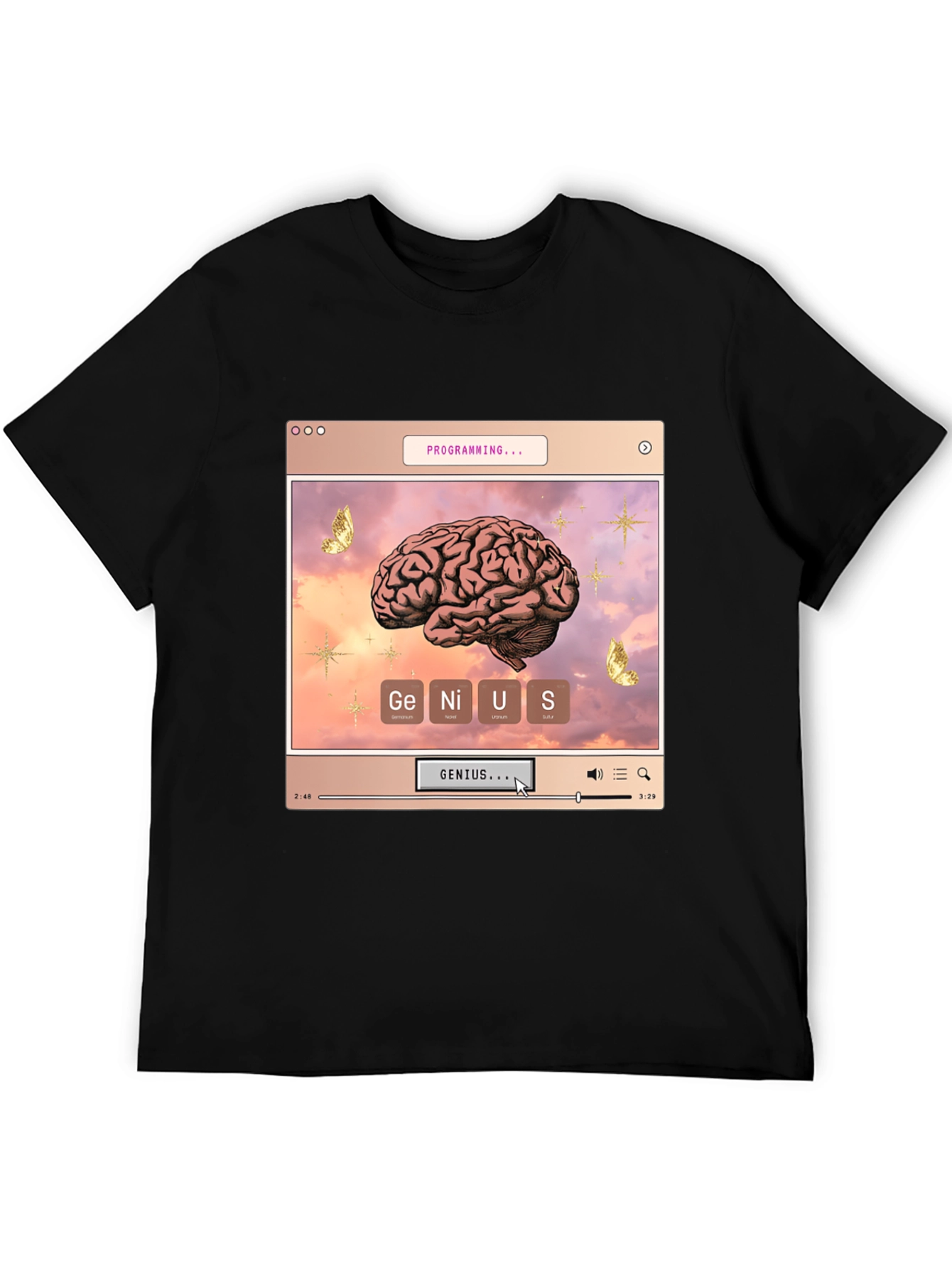 Genius Programming Brain T-Shirt