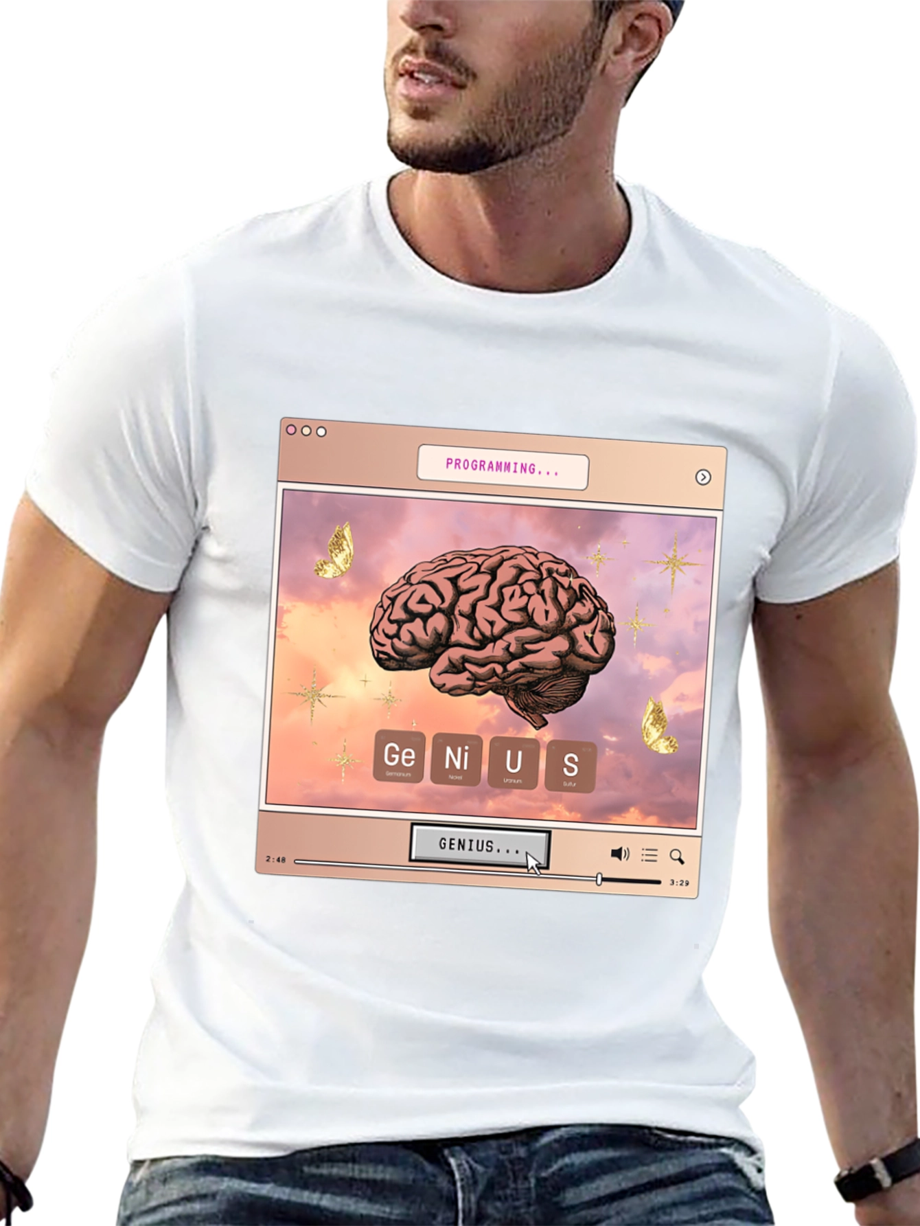 Genius Programming Brain T-Shirt