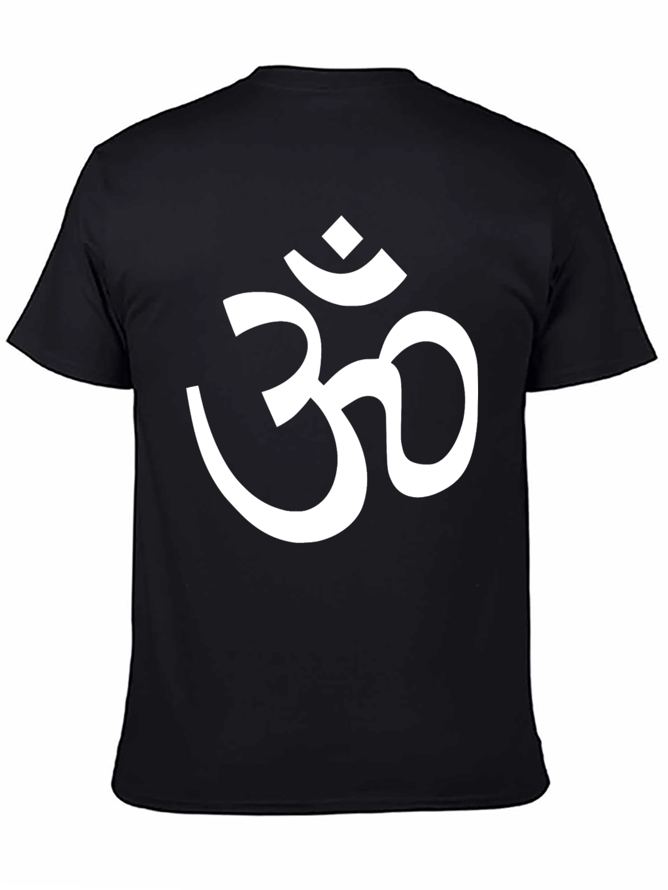 Om Symbol Graphic T-Shirt - Casual Yoga Top