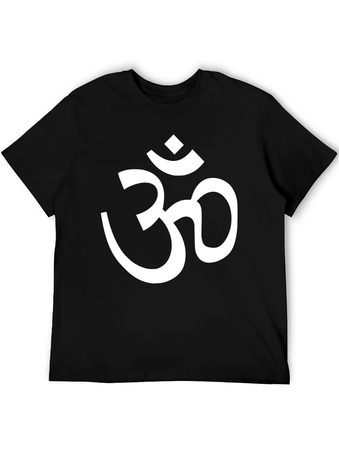 Om Symbol Graphic T-Shirt - Casual Yoga Top