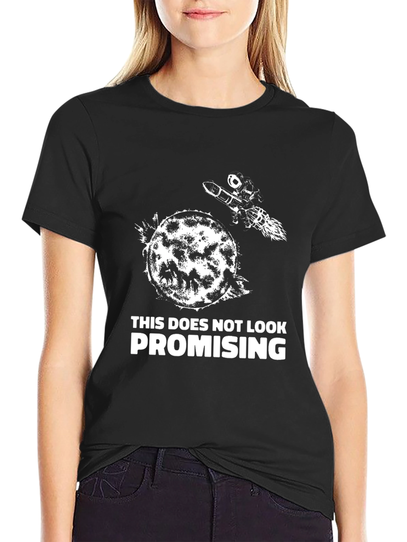 Humorous Graphic T-Shirt: This Does Not Look Promising