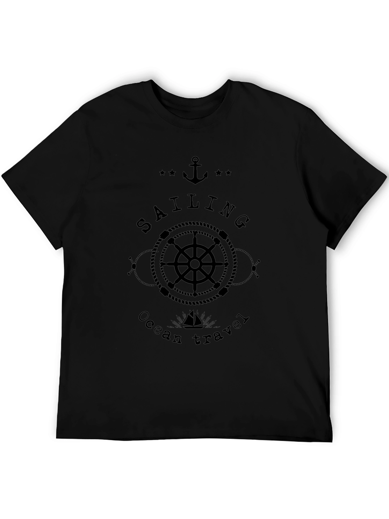 Sailing Ocean Travel Graphic T-Shirt