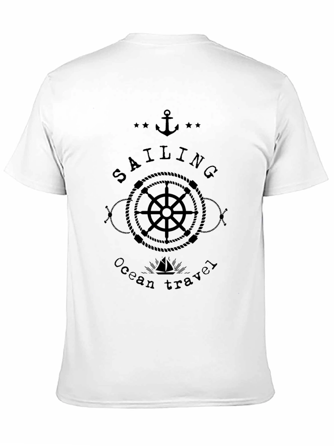 Sailing Ocean Travel Graphic T-Shirt