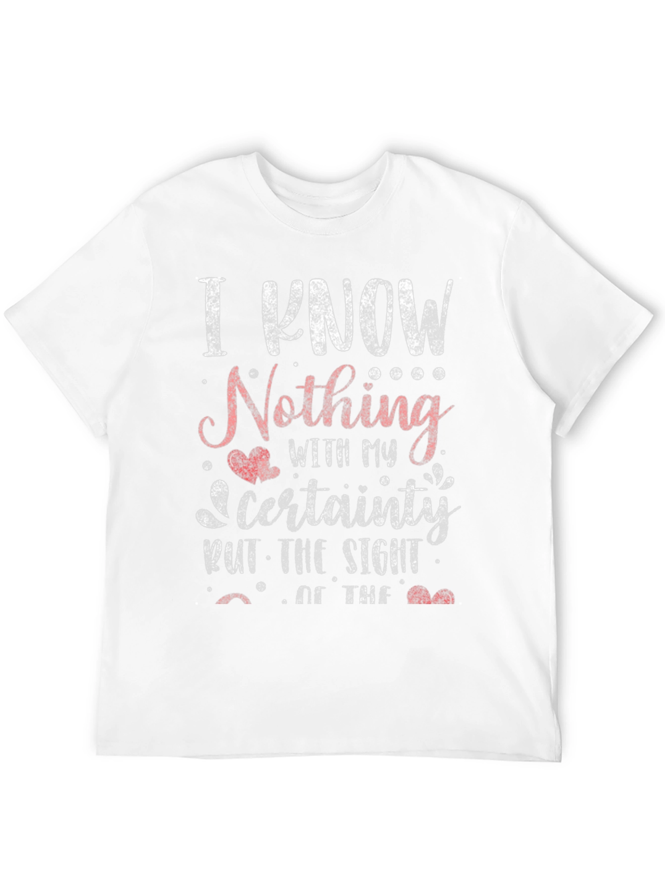 I Know Nothing T-Shirt - Mens