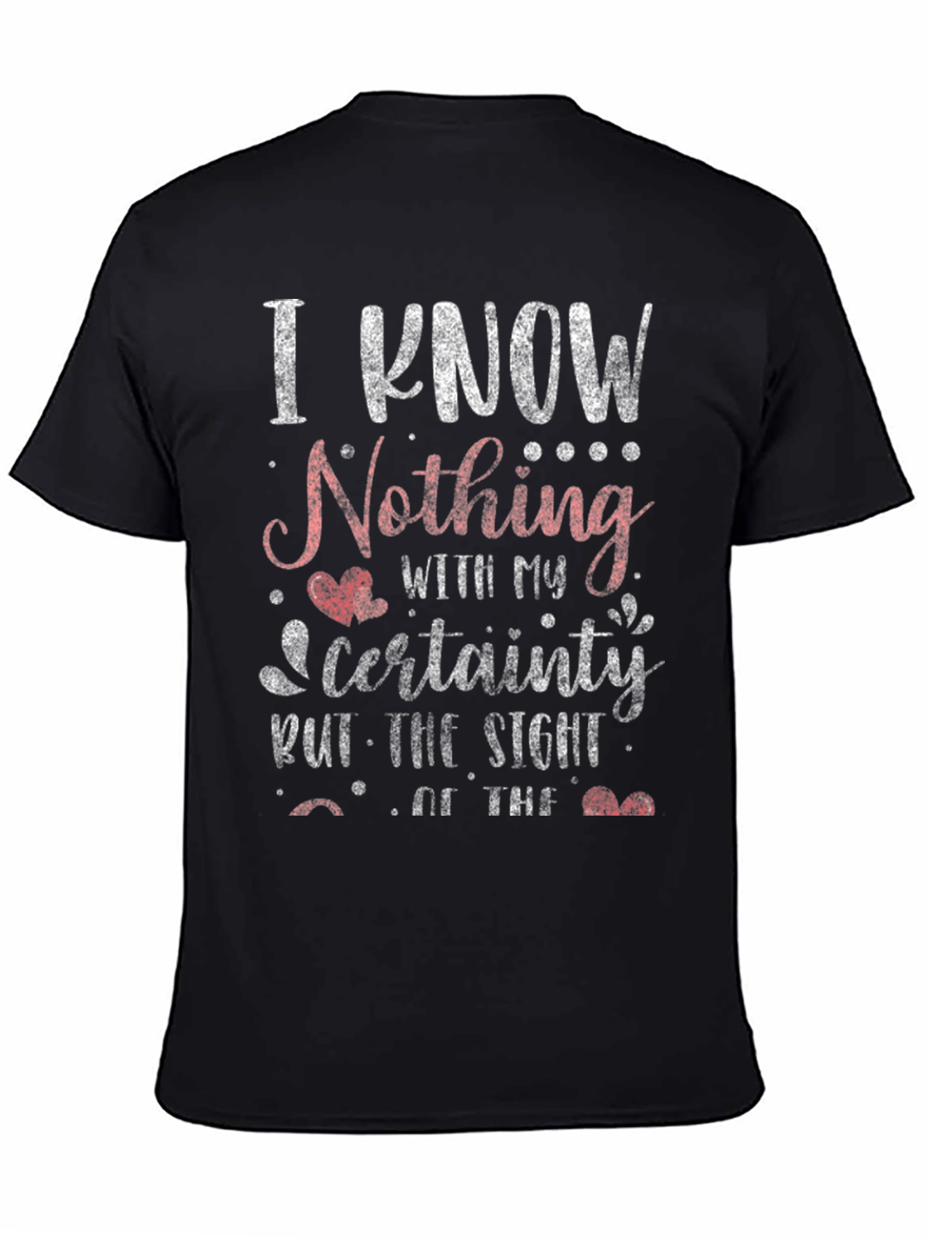 I Know Nothing T-Shirt - Mens