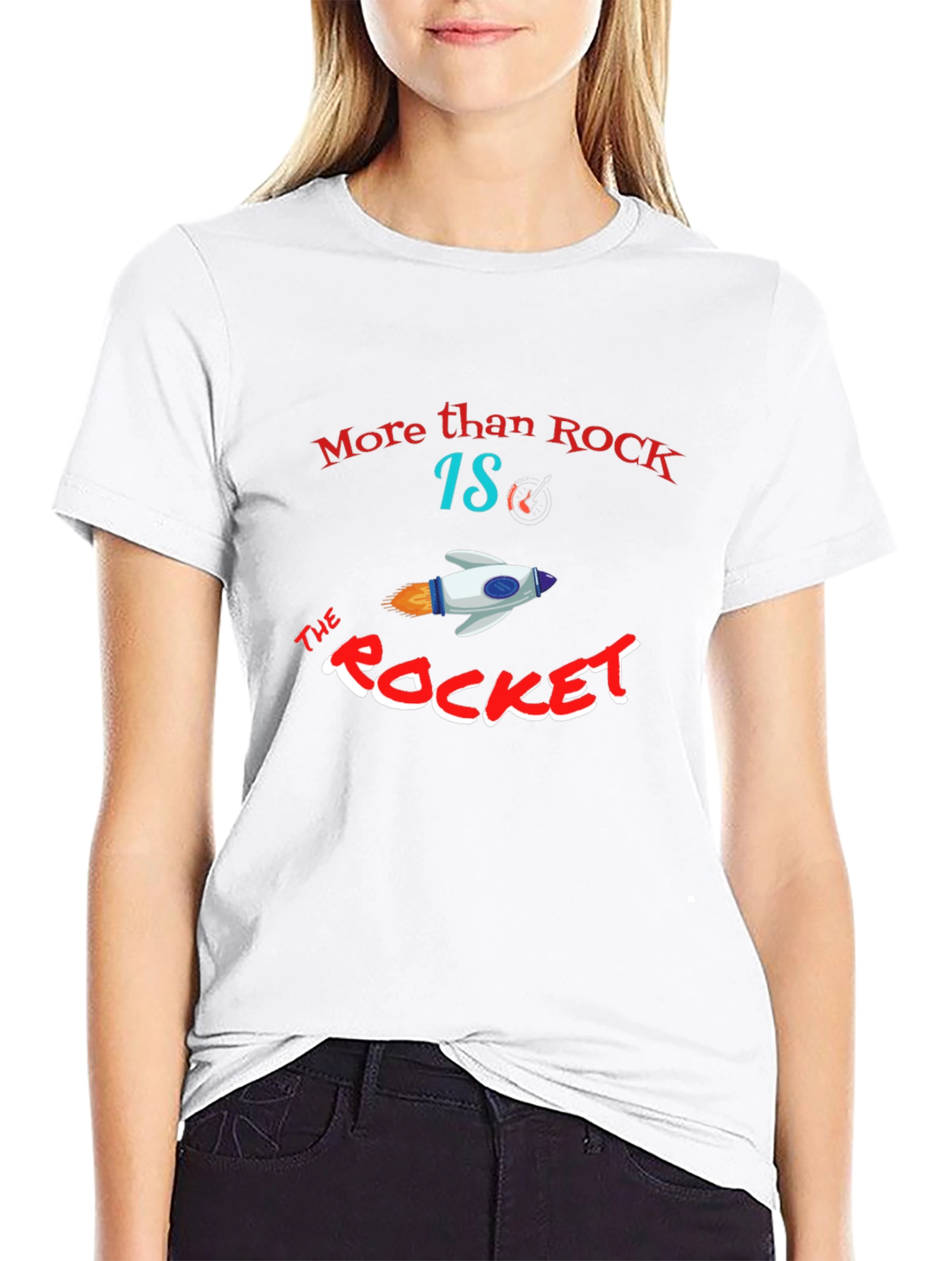 More Than Rock The Rocket Mens T-Shirt