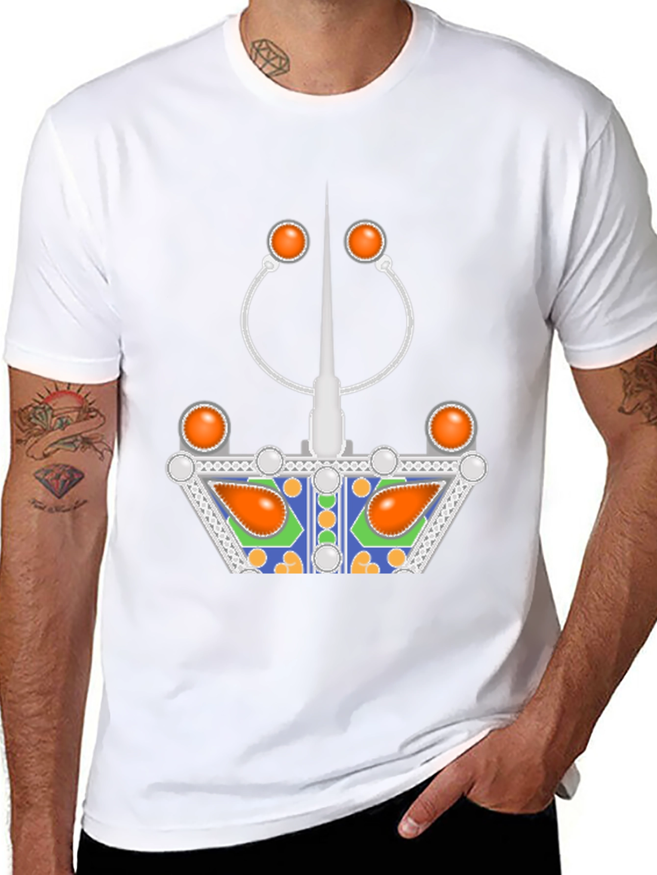 Unique Graphic Tee - Novelty Design