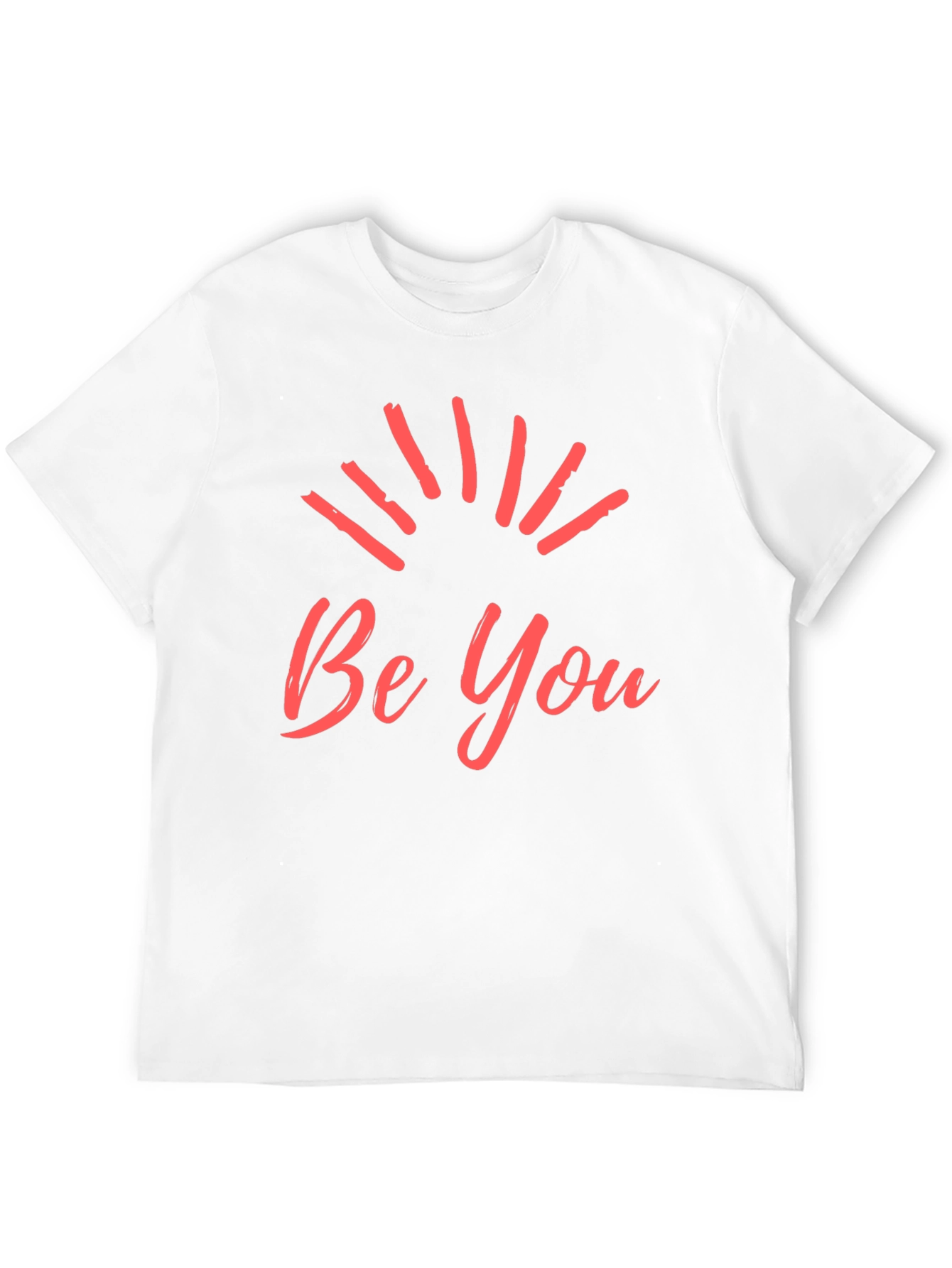 Be You Graphic Tee - Black Cotton Comfort