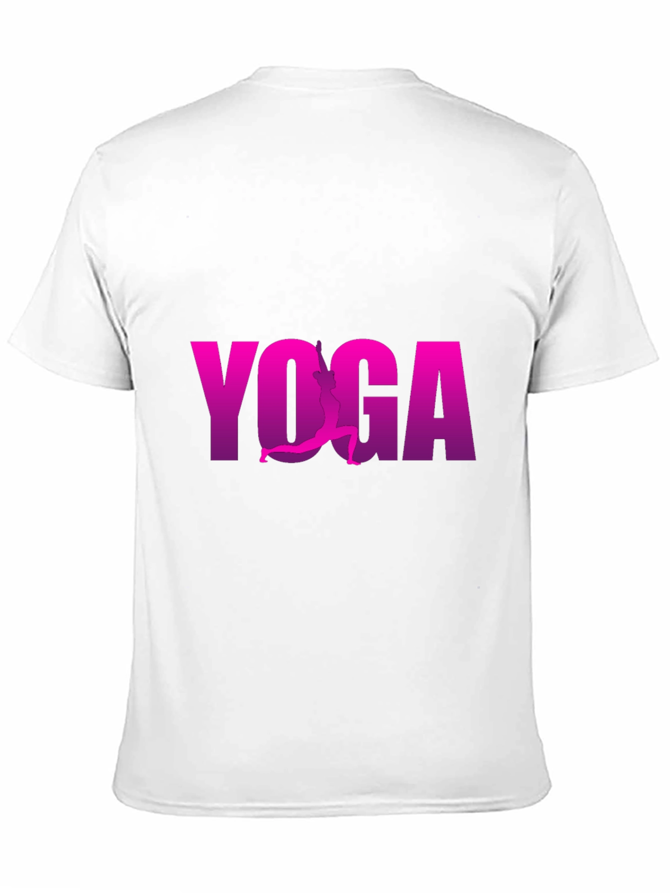 Yoga Silhouette Tee - Mens Black Graphic T-Shirt
