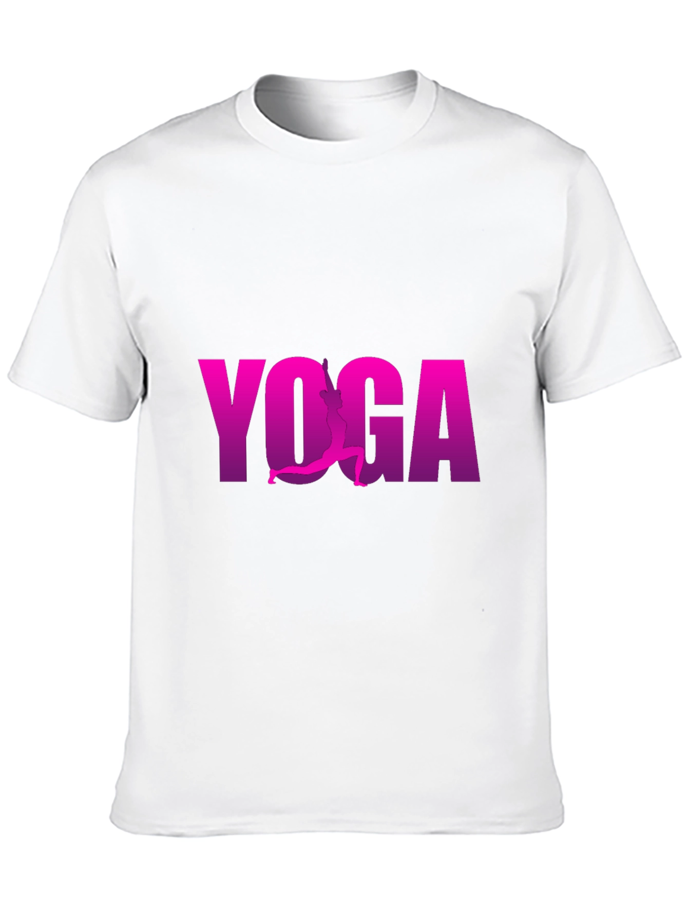 Yoga Silhouette Tee - Mens Black Graphic T-Shirt