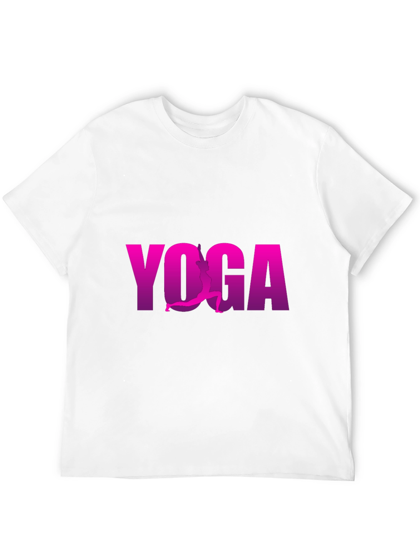 Yoga Silhouette Tee - Mens Black Graphic T-Shirt