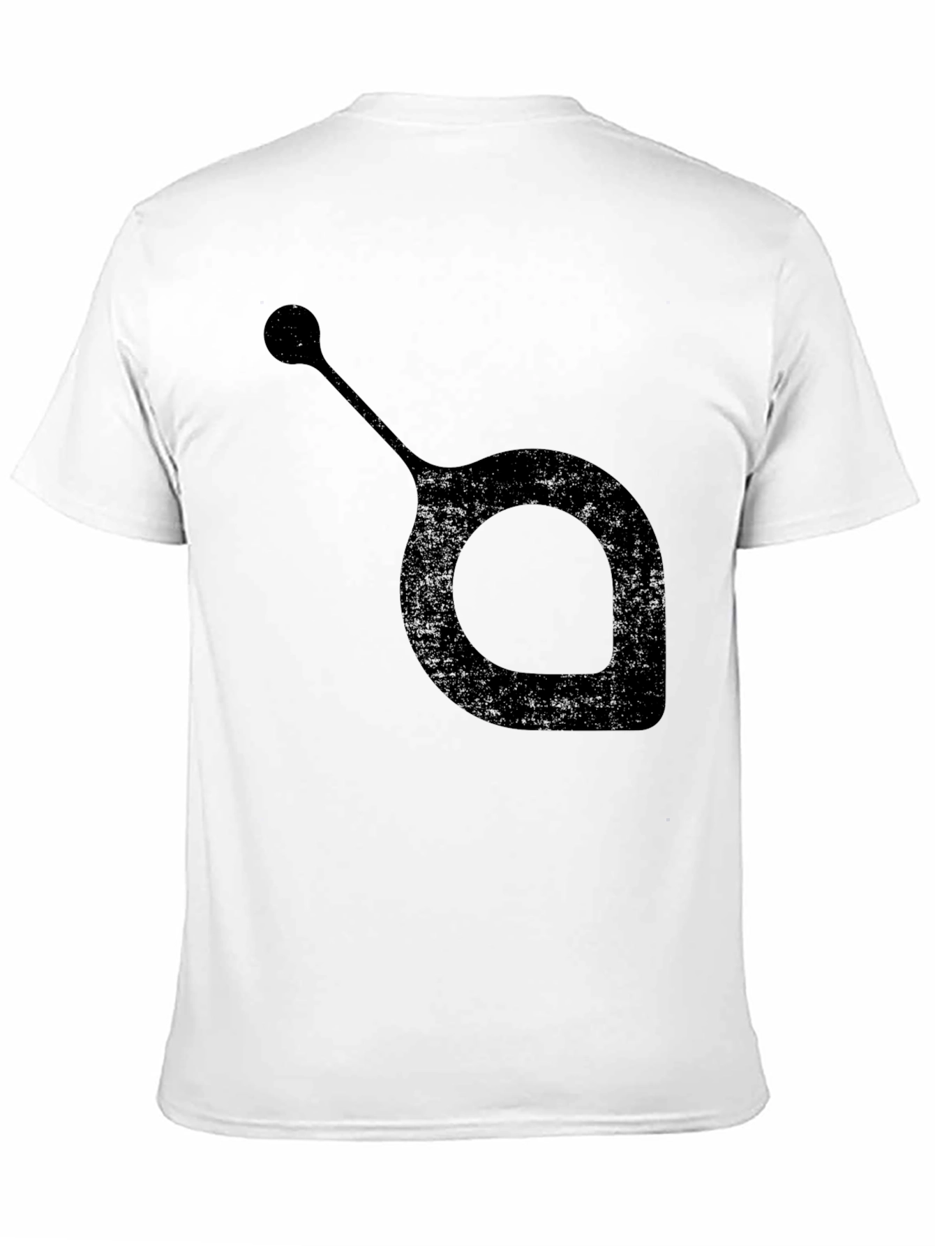 Abstract Design Black T-Shirt