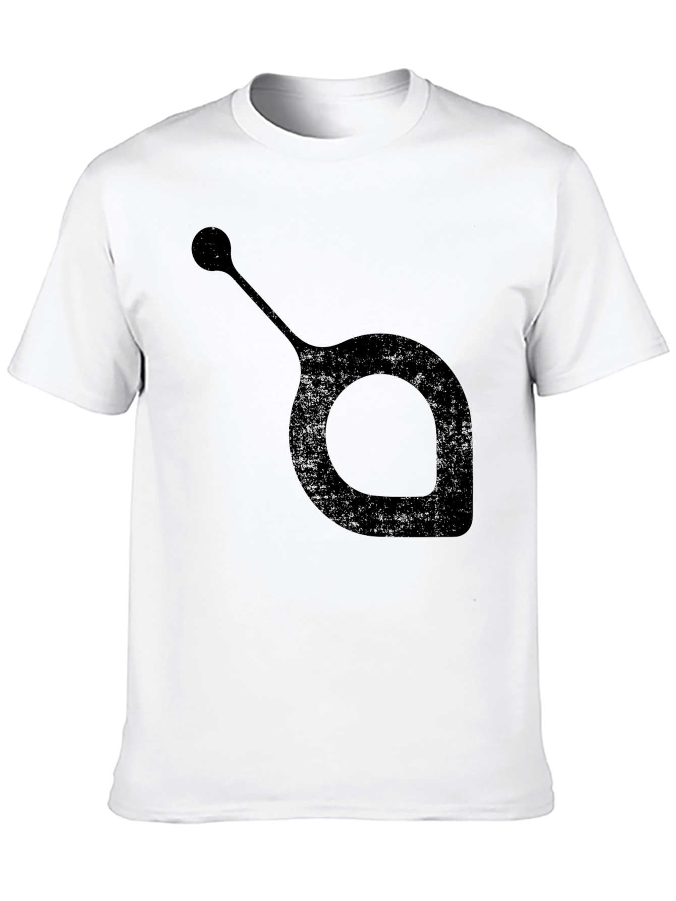 Abstract Design Black T-Shirt