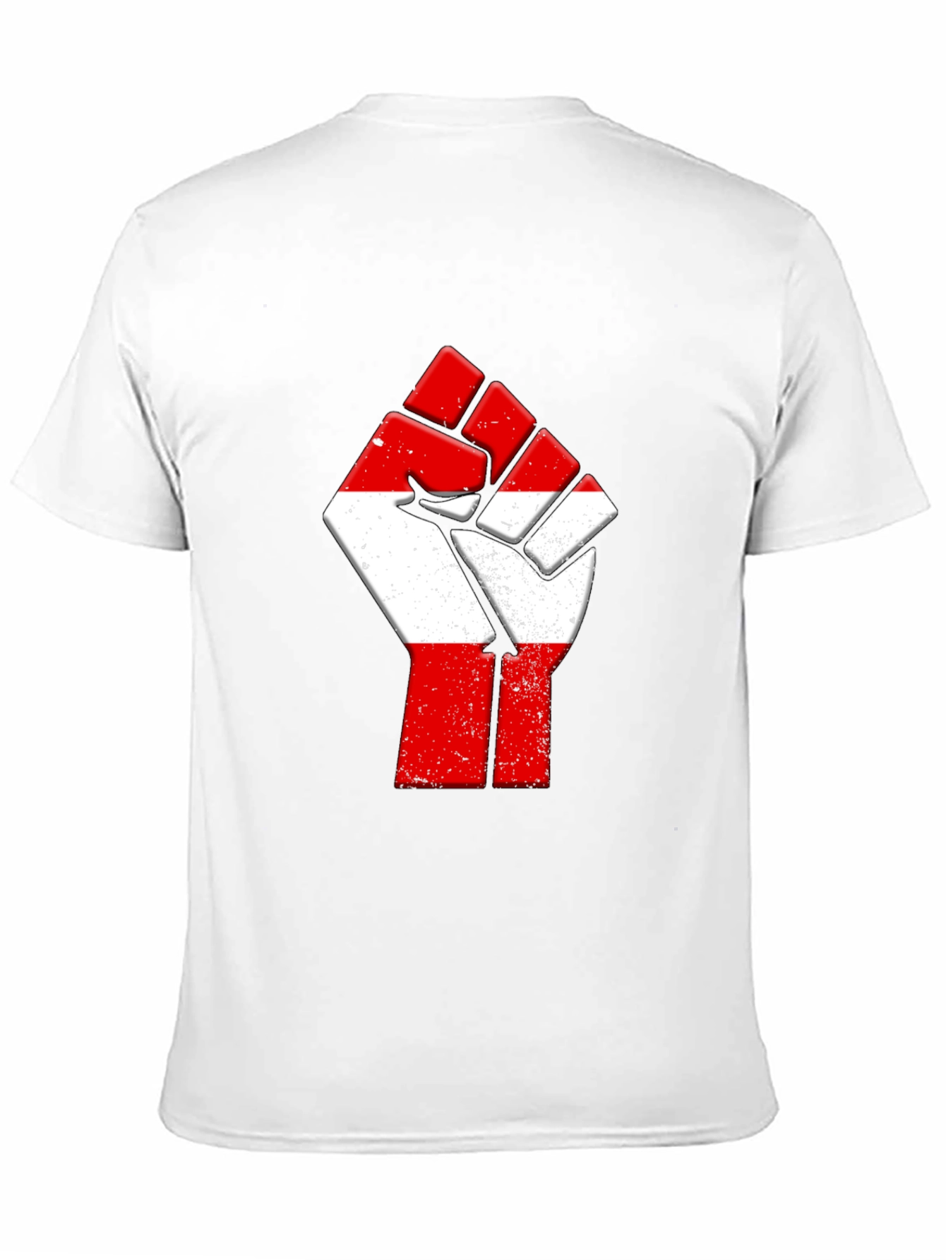 Austrian Flag Fist T-Shirt - Support Freedom