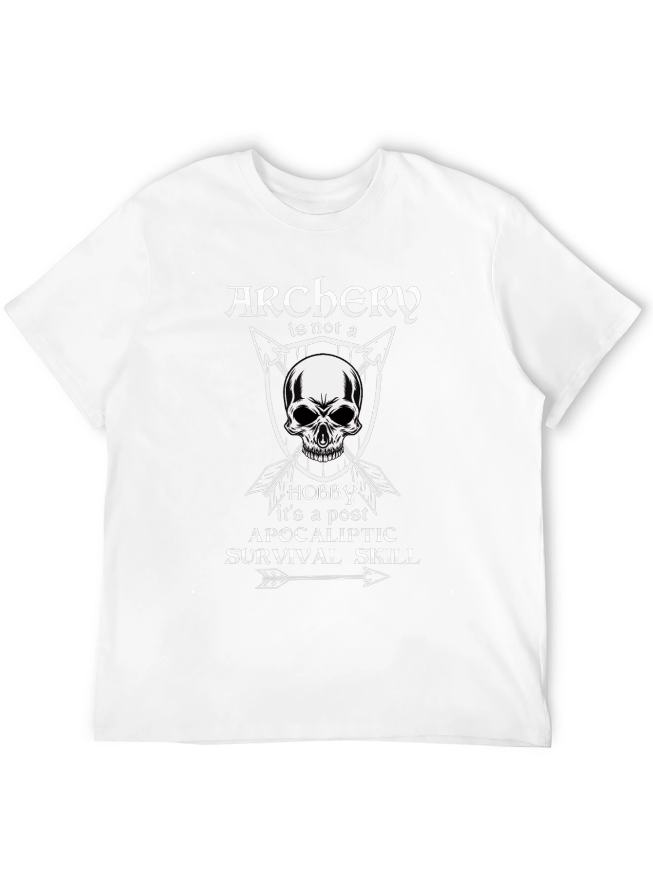 Archery Post Apocalyptic Survival Skill T-Shirt