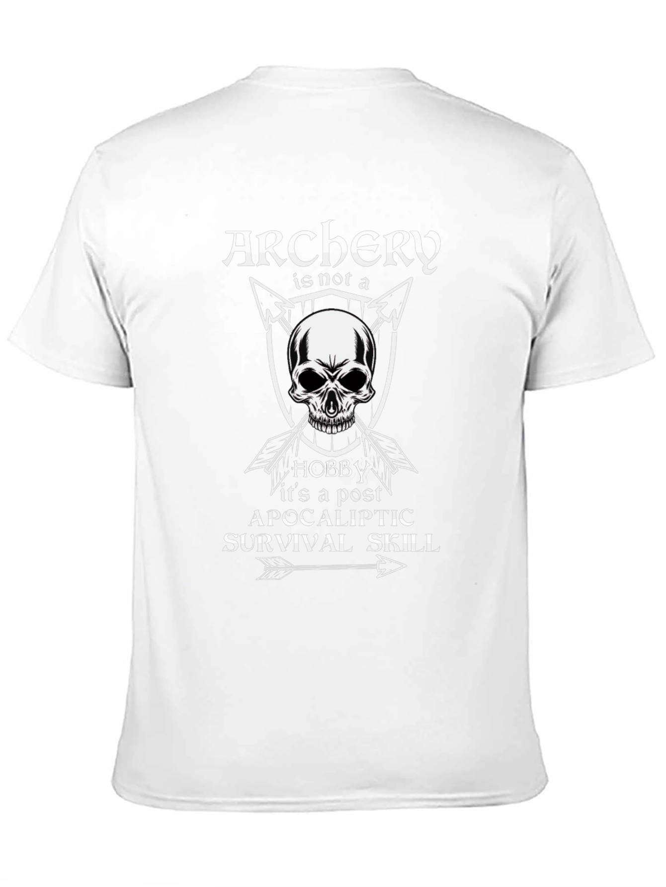 Archery Post Apocalyptic Survival Skill T-Shirt