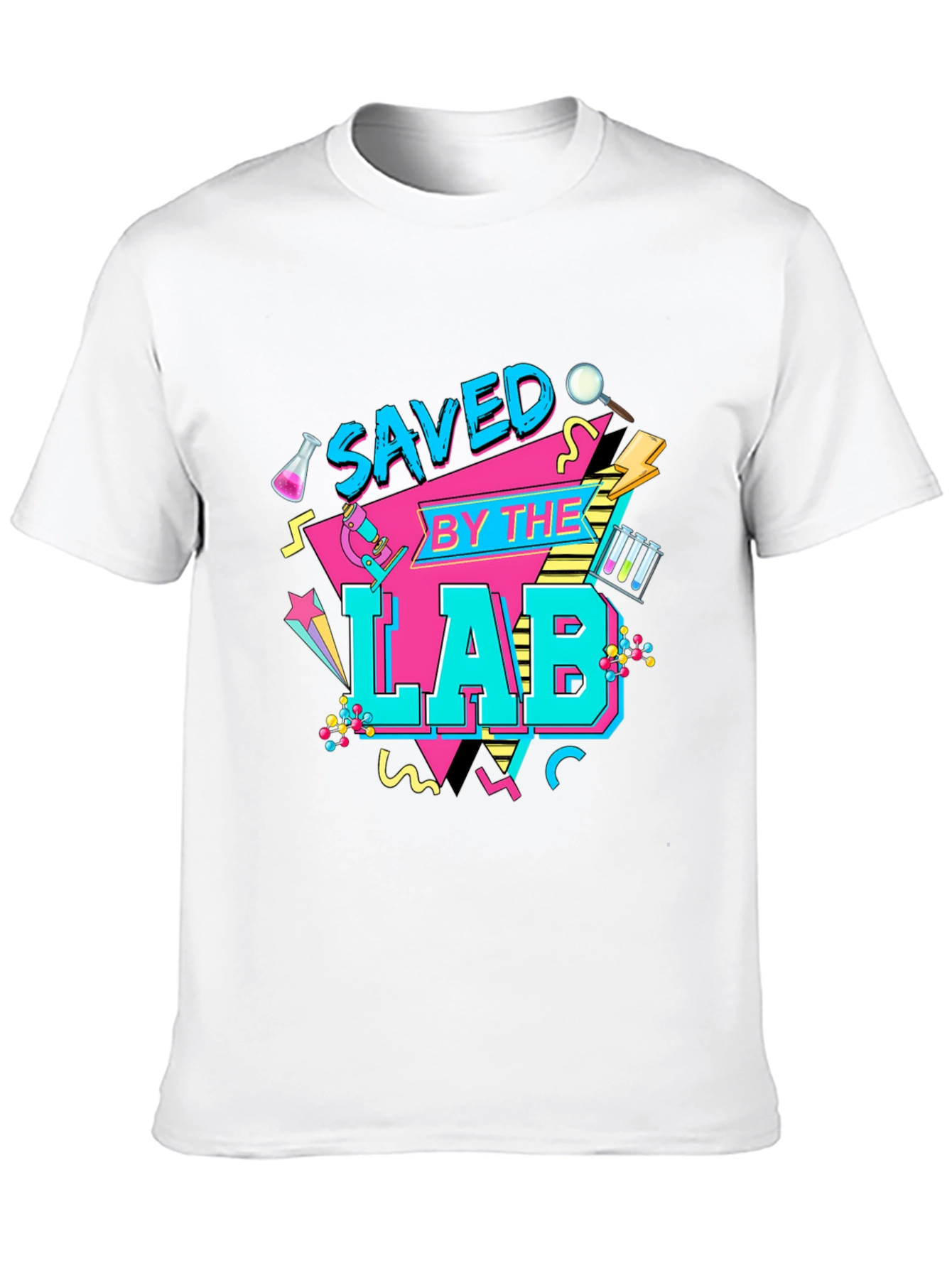 Saved By The Lab Retro Science T-Shirt