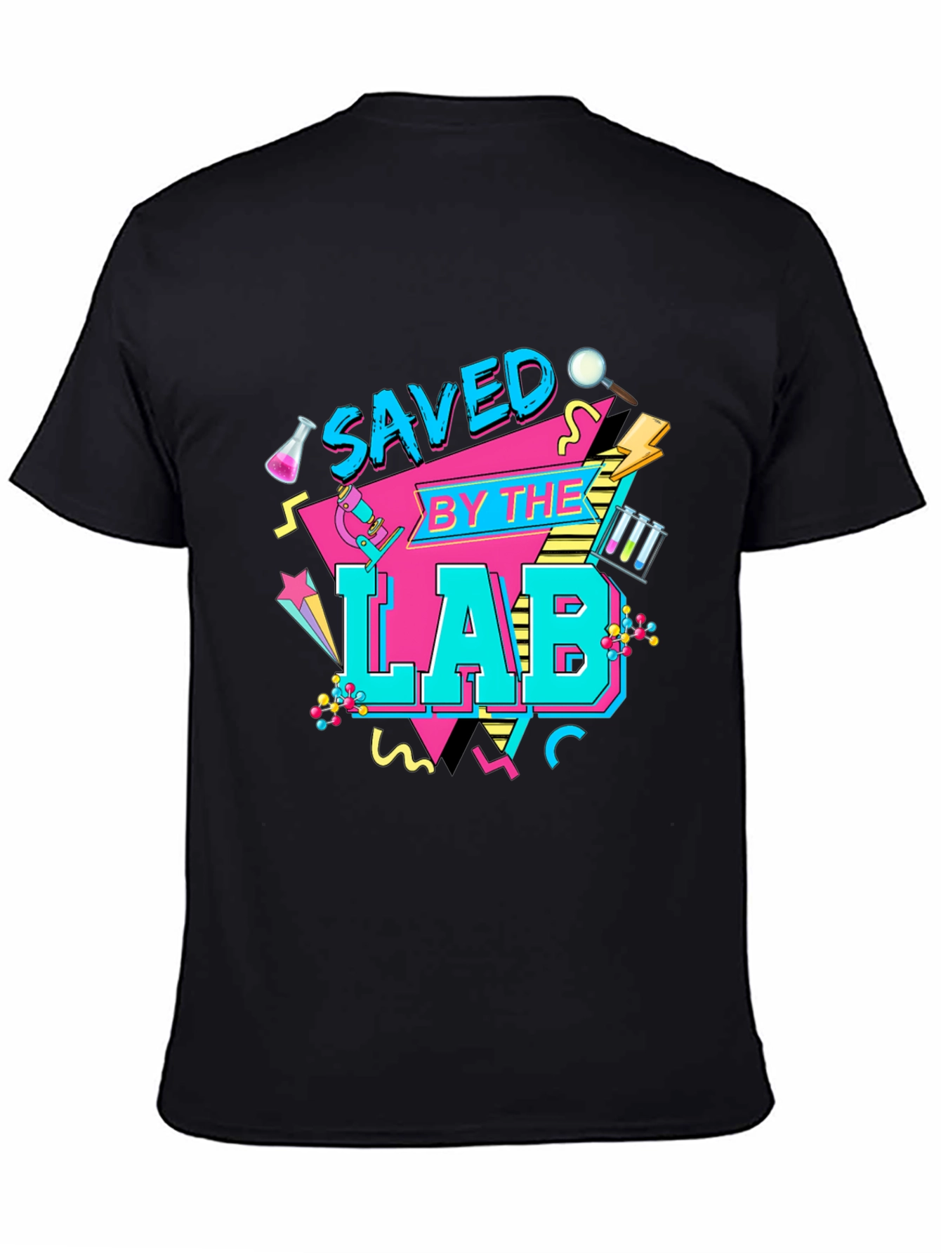 Saved By The Lab Retro Science T-Shirt
