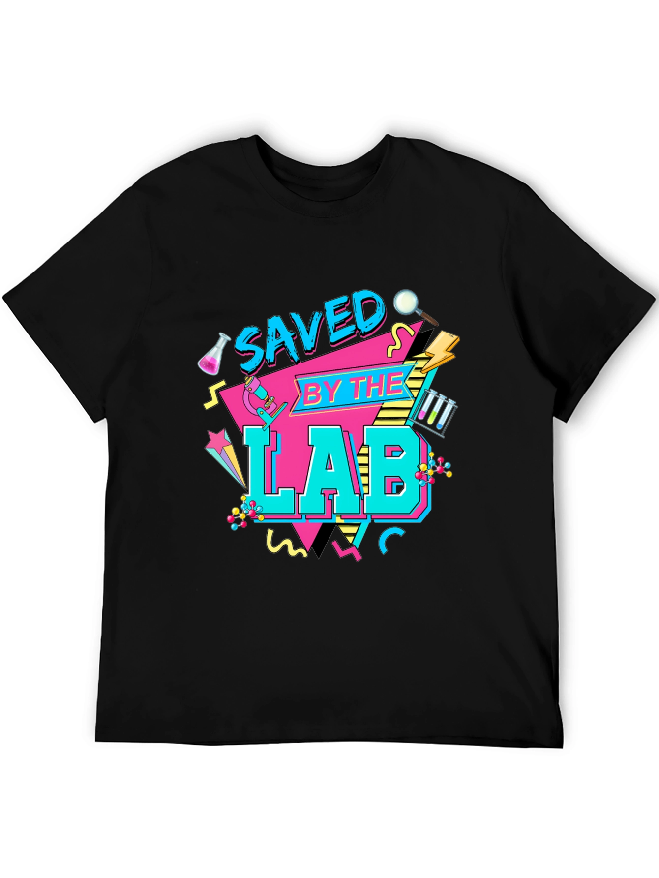 Saved By The Lab Retro Science T-Shirt