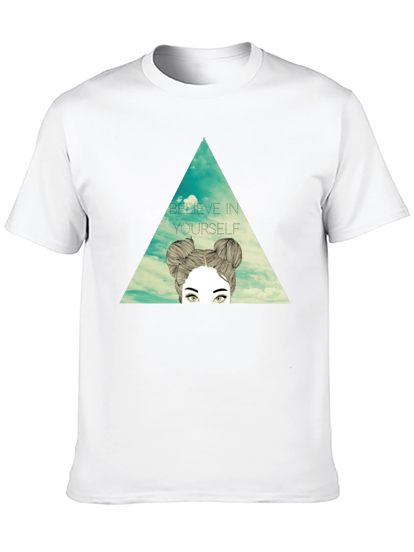 Believe in Yourself Graphic Tee - Stylish Black T-Shirt