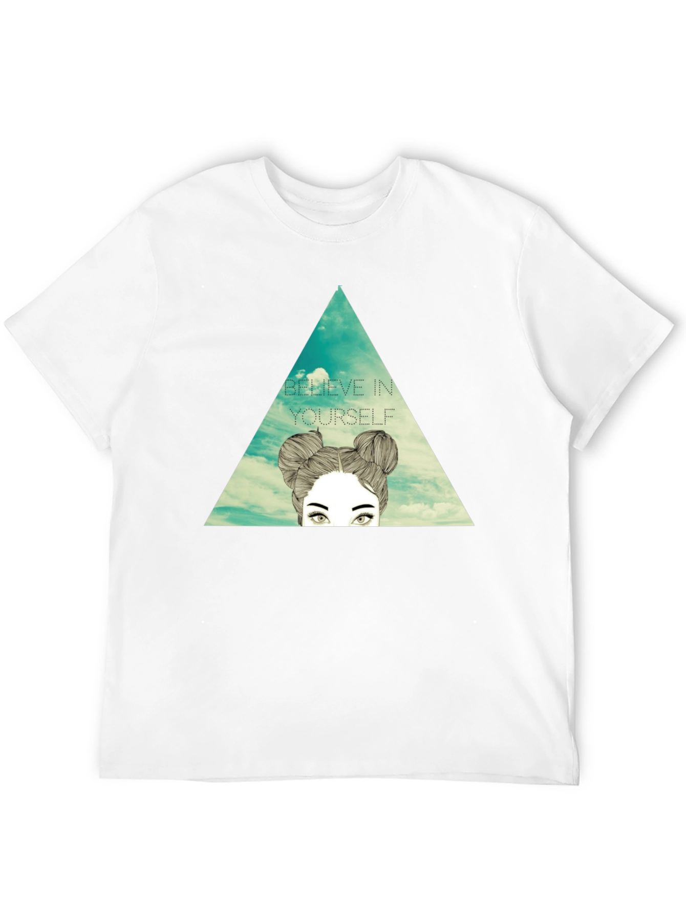 Believe in Yourself Graphic Tee - Stylish Black T-Shirt