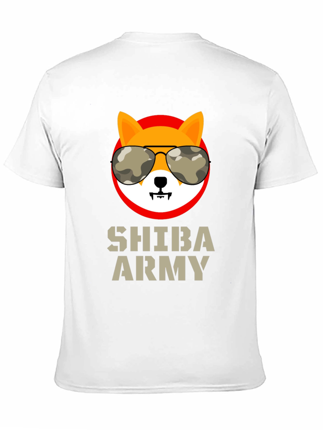 Shiba Army T-Shirt - Crypto Doge Meme Tee