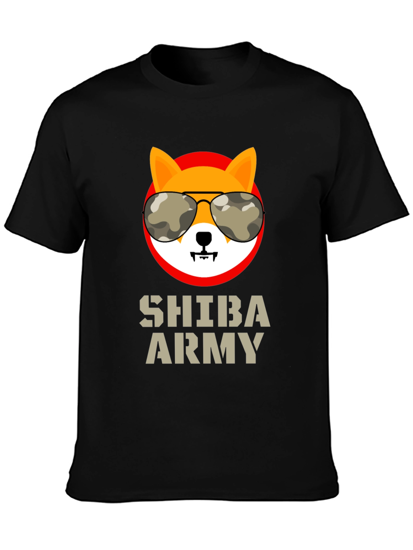 Shiba Army T-Shirt - Crypto Doge Meme Tee