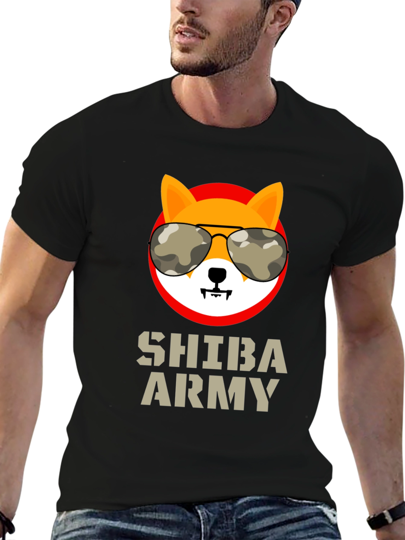 Shiba Army T-Shirt - Crypto Doge Meme Tee