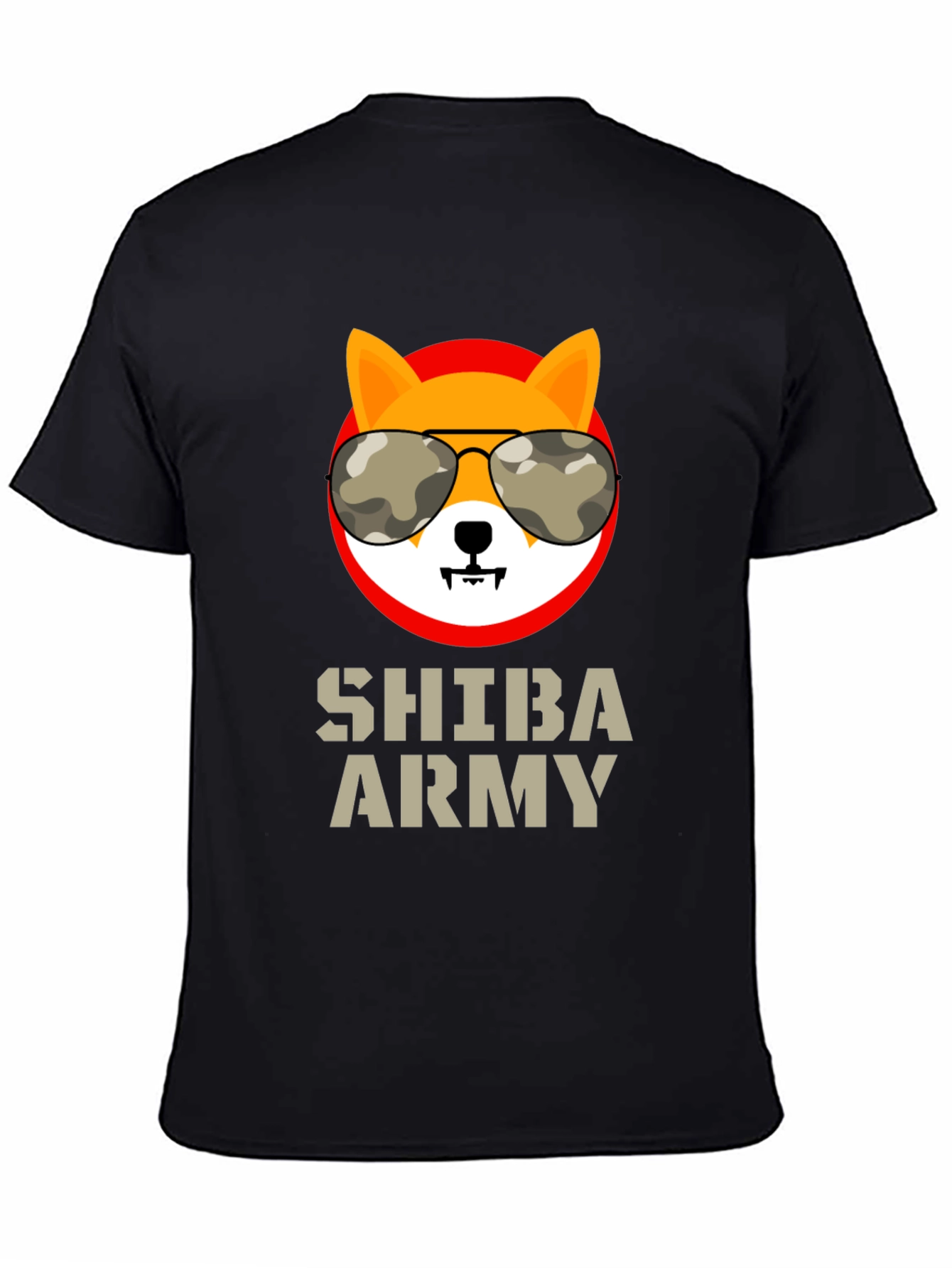 Shiba Army T-Shirt - Crypto Doge Meme Tee