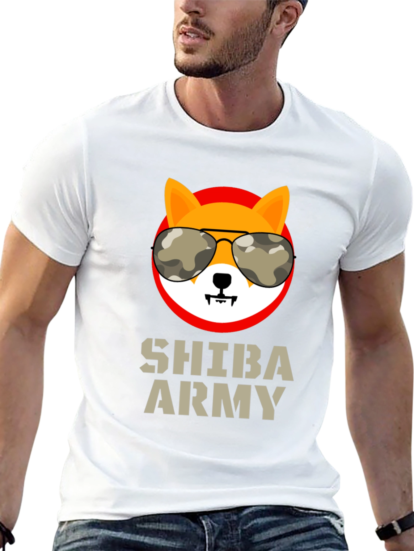 Shiba Army T-Shirt - Crypto Doge Meme Tee