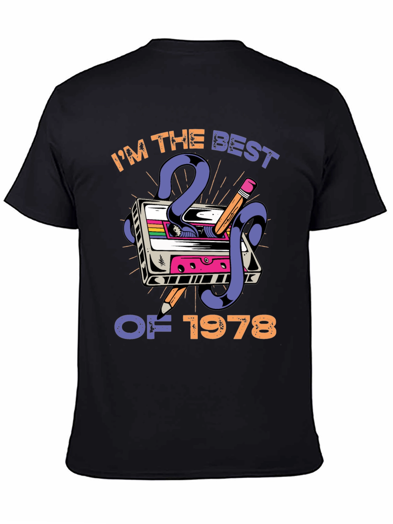 Im the Best of 1978 Cassette Tape Graphic T-Shirt