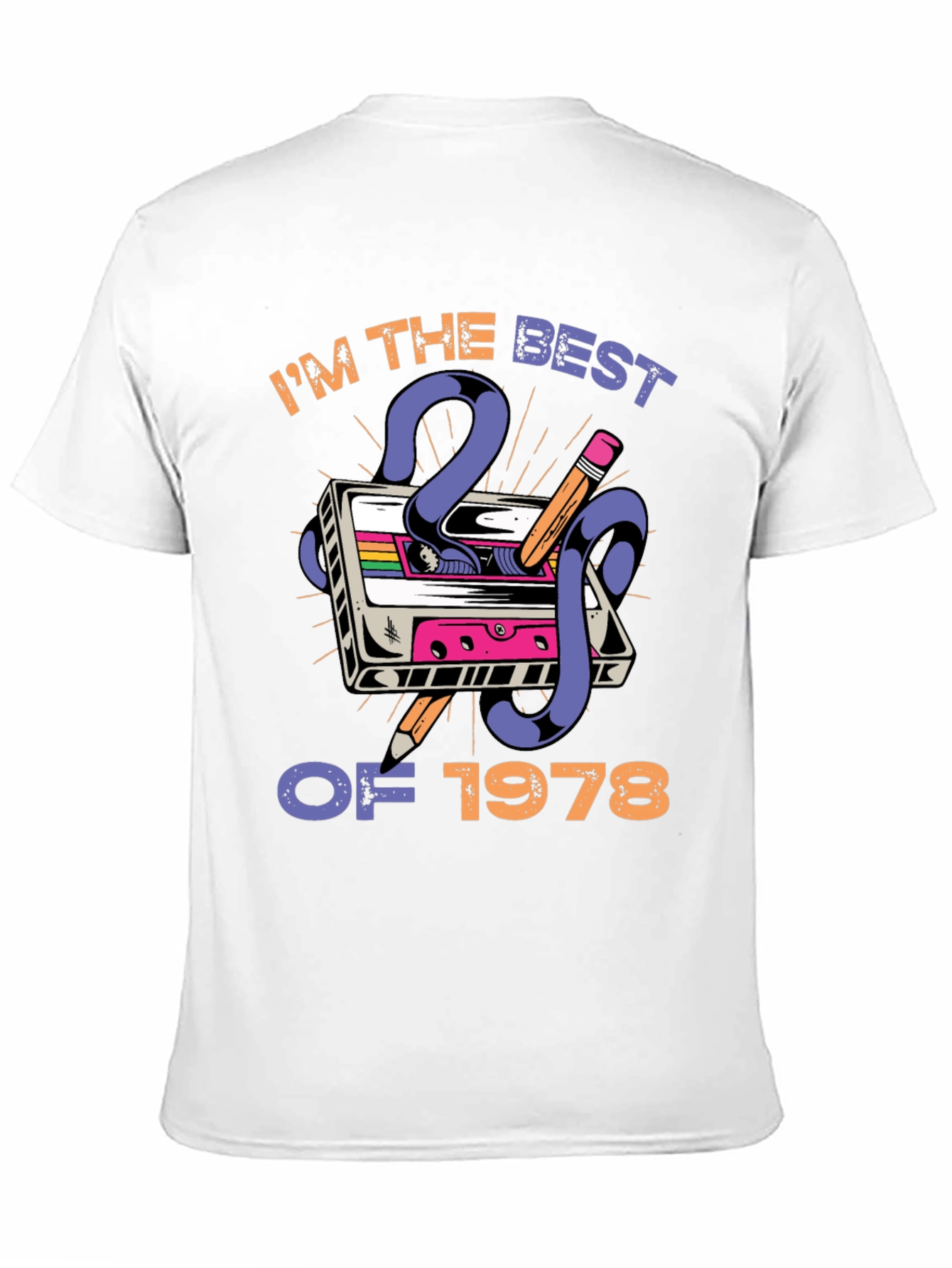 Im the Best of 1978 Cassette Tape Graphic T-Shirt