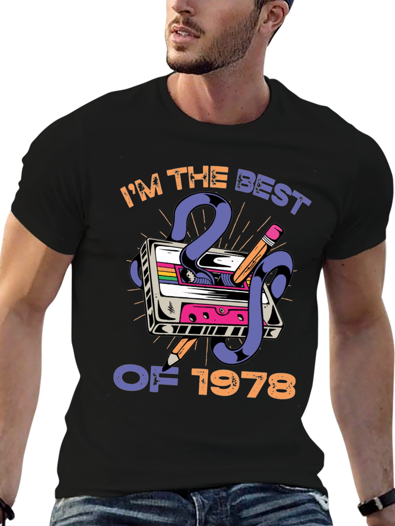 Im the Best of 1978 Cassette Tape Graphic T-Shirt