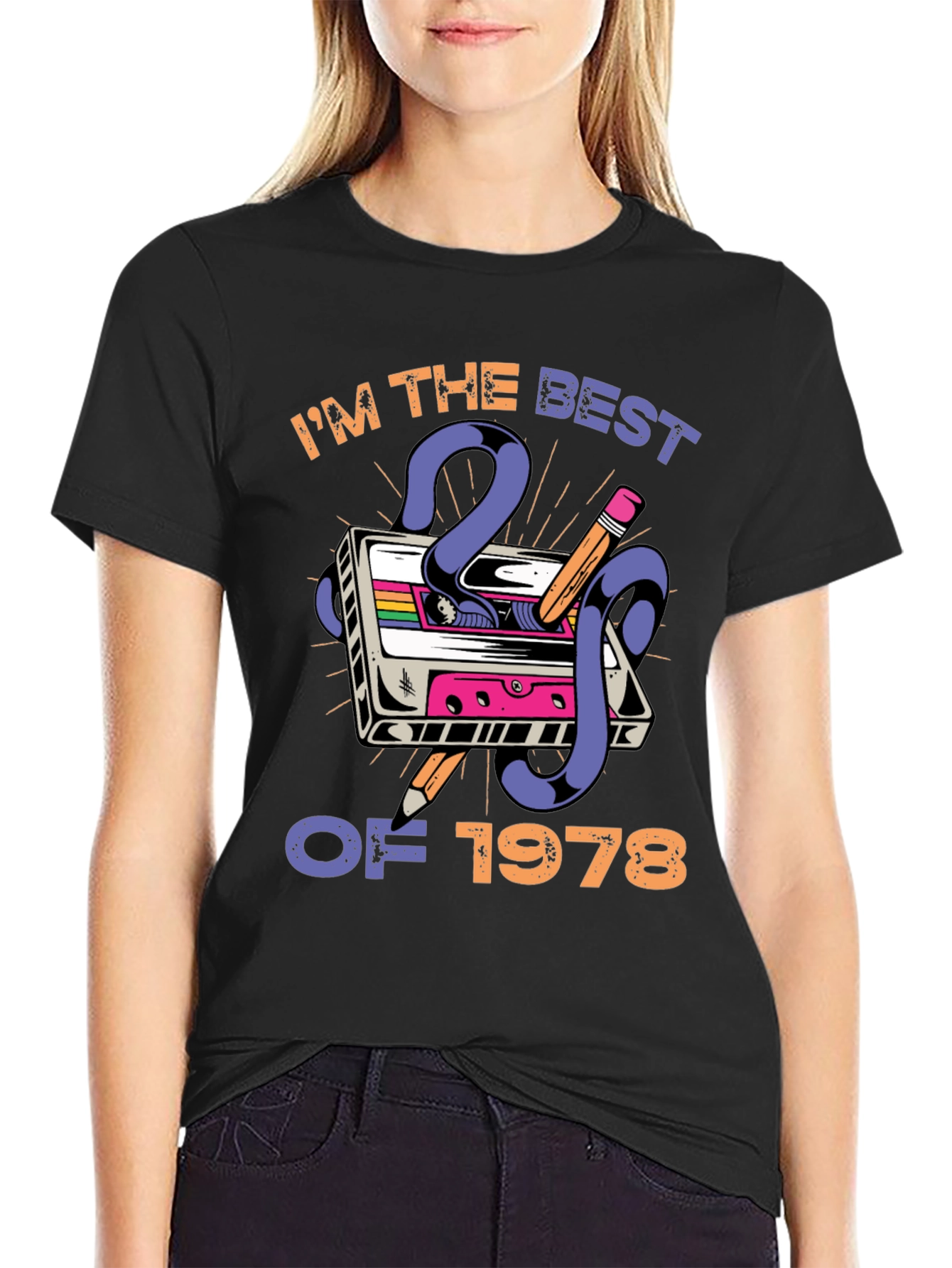 Im the Best of 1978 Cassette Tape Graphic T-Shirt