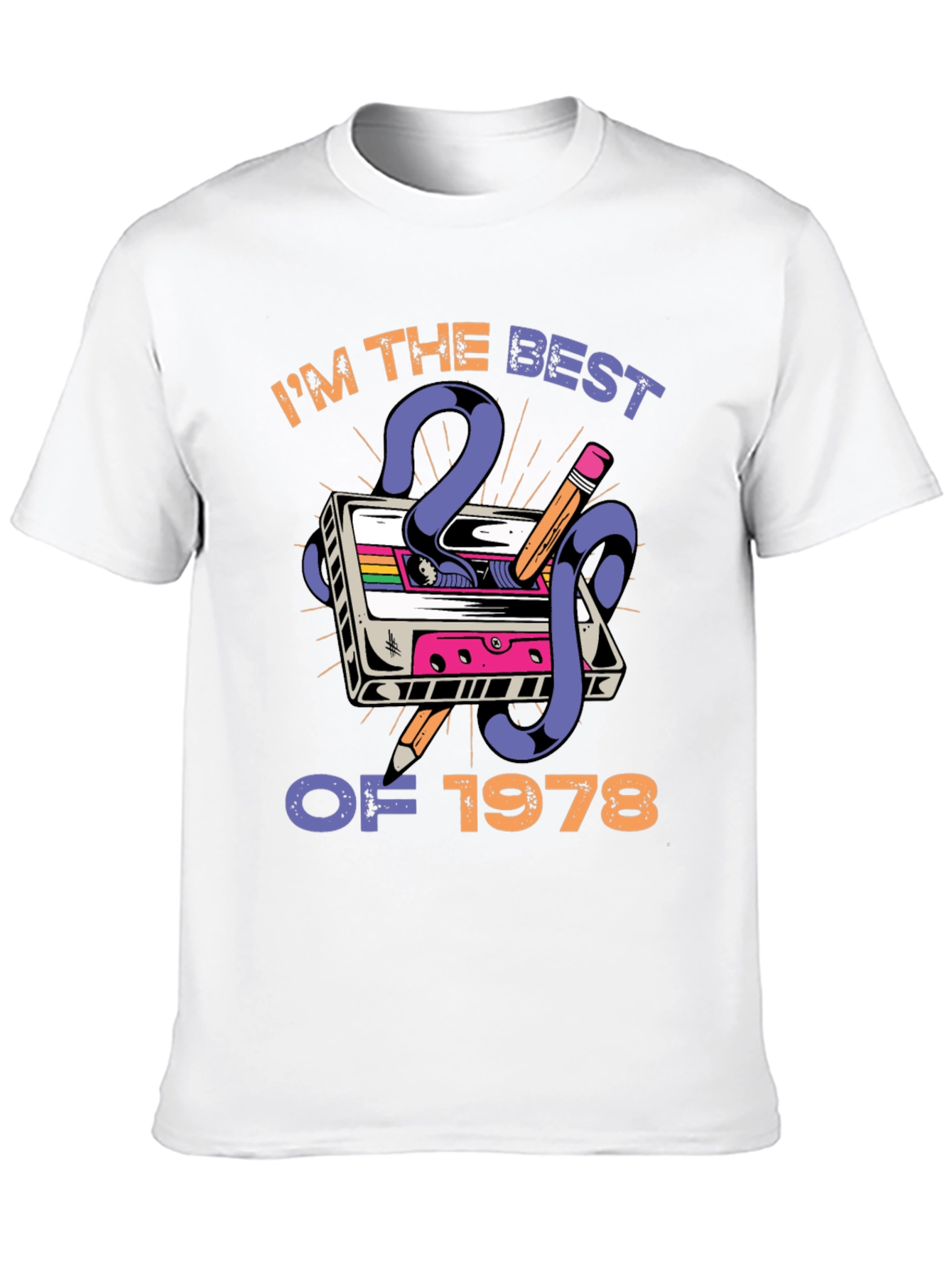 Im the Best of 1978 Cassette Tape Graphic T-Shirt