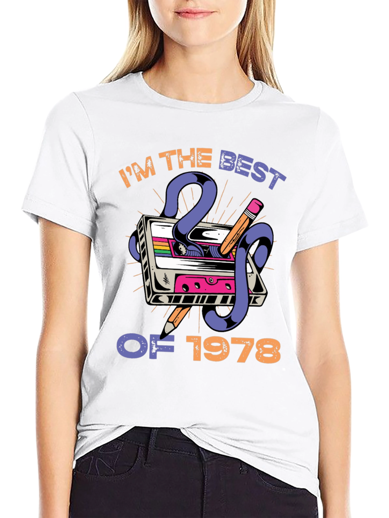 Im the Best of 1978 Cassette Tape Graphic T-Shirt