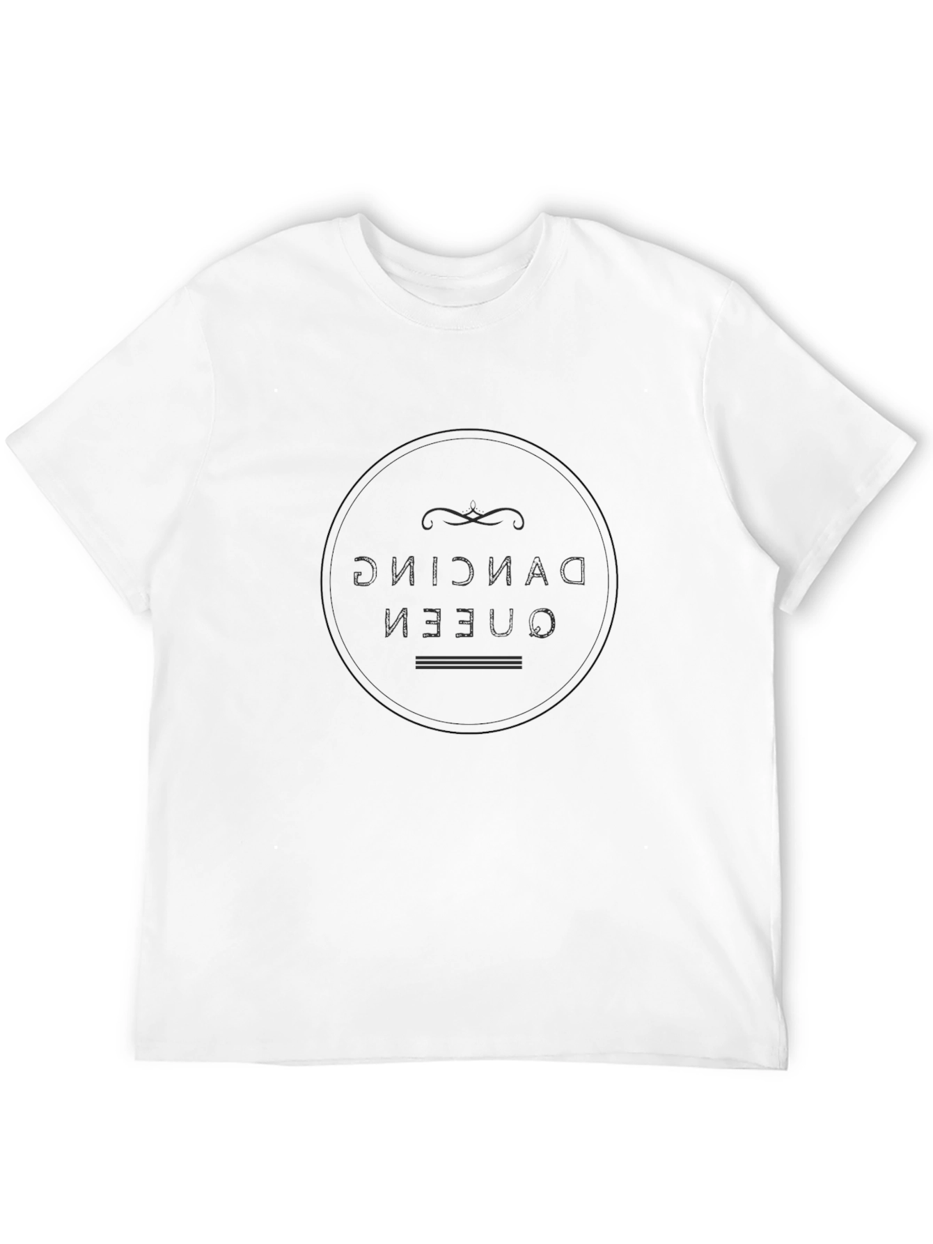 Dancing Queen Black Graphic Tee
