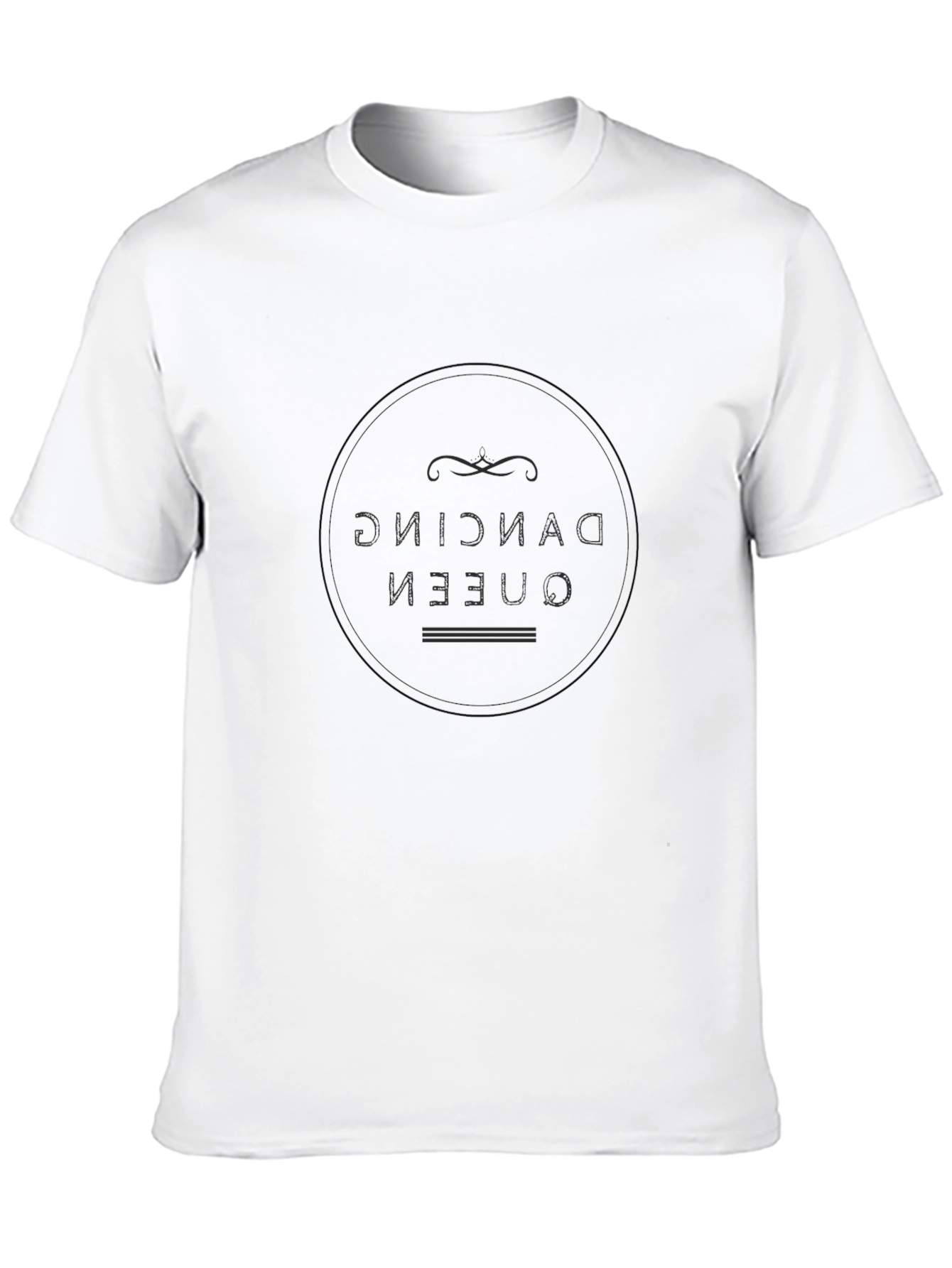 Dancing Queen Black Graphic Tee