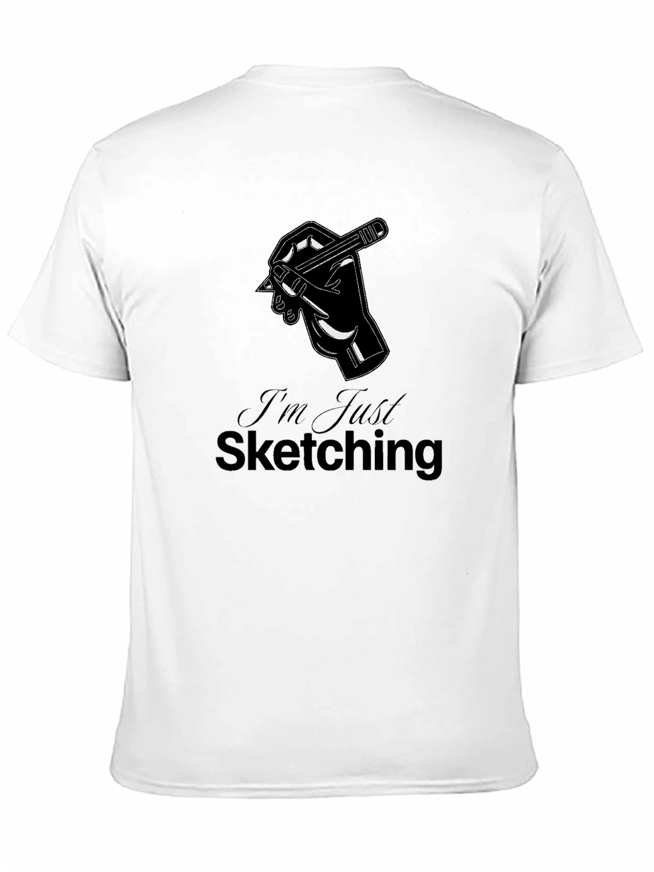 Im Just Sketching Graphic Tee - Artists Essential