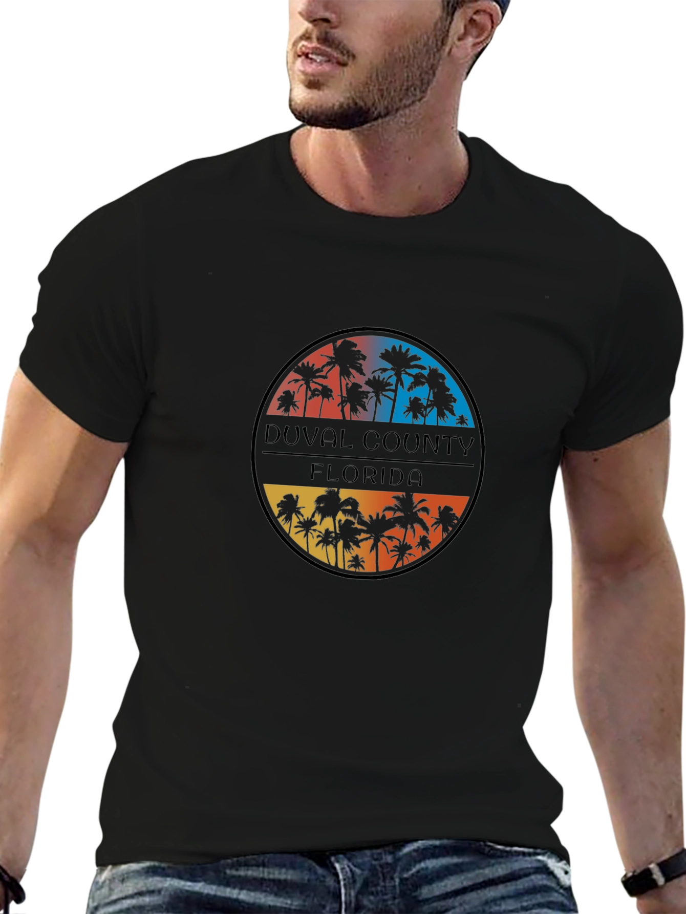 Duval County Florida Palm Tee