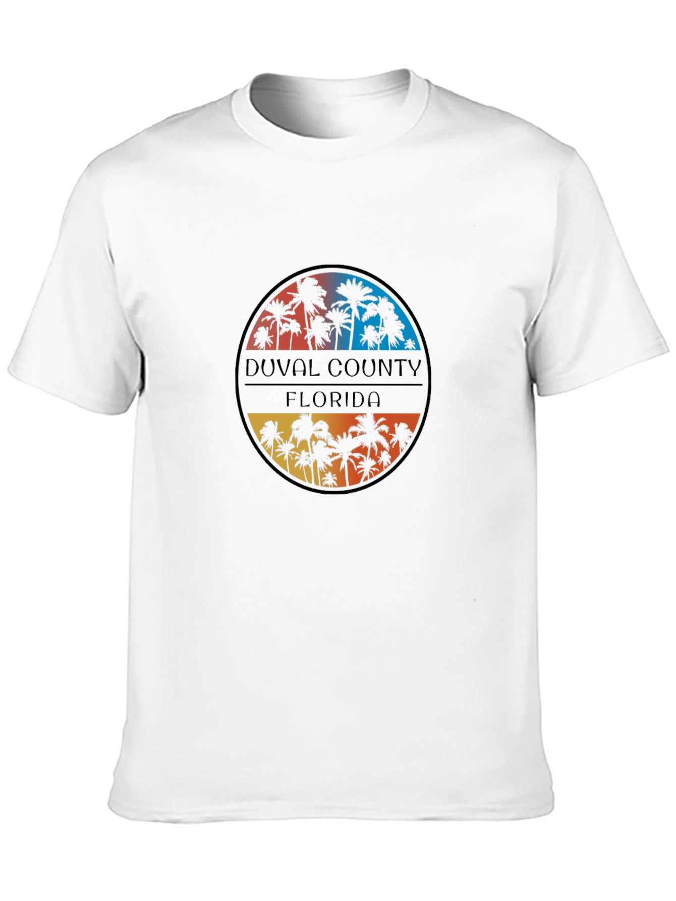 Duval County Florida Palm Tee