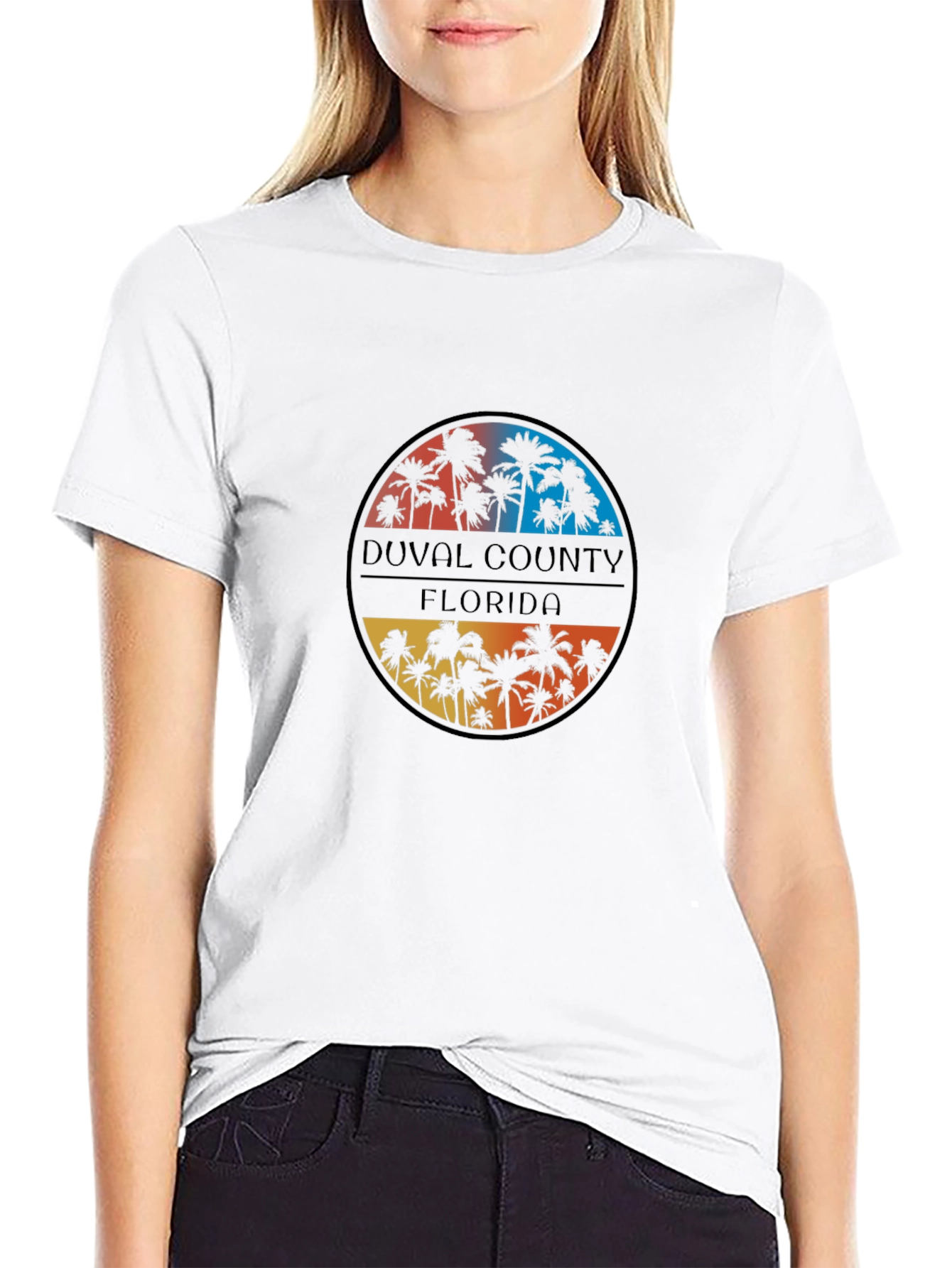 Duval County Florida Palm Tee