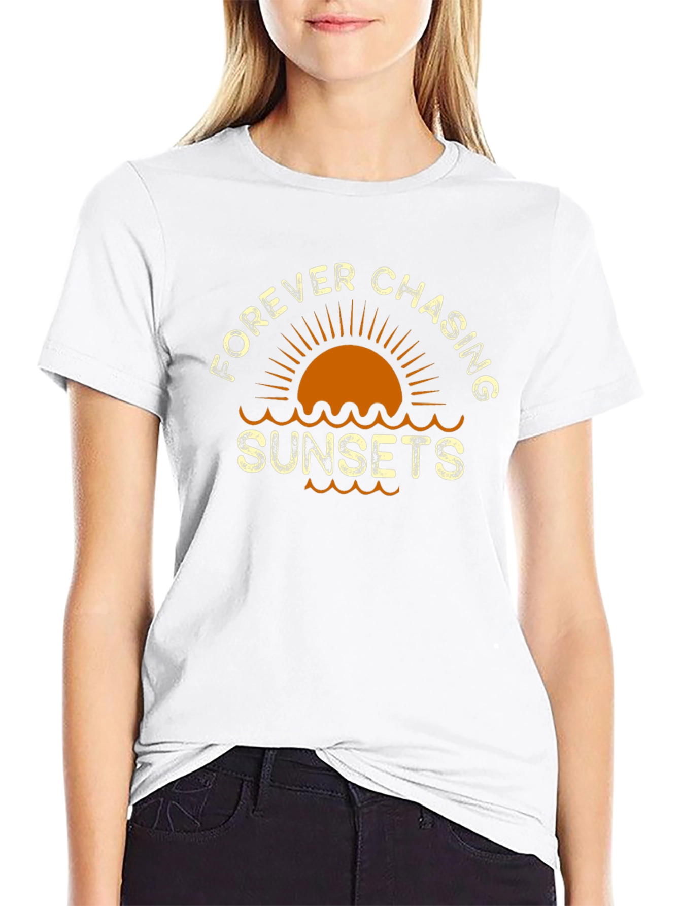 Forever Chasing Sunsets Graphic T-Shirt