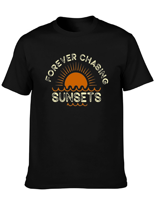 Forever Chasing Sunsets Graphic T-Shirt