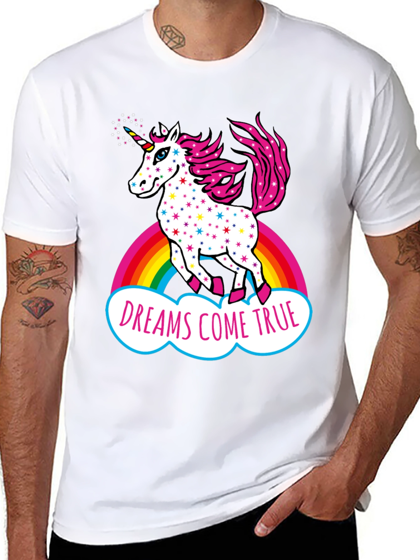 Unicorn Dreams Come True Graphic Tee