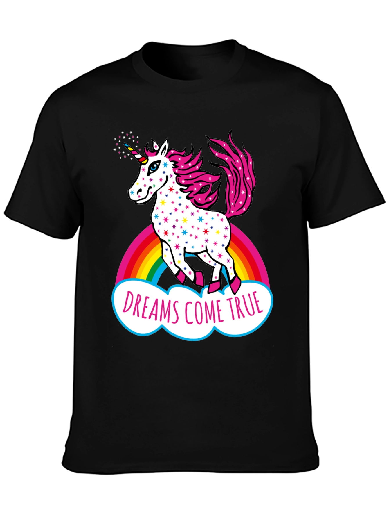 Unicorn Dreams Come True Graphic Tee
