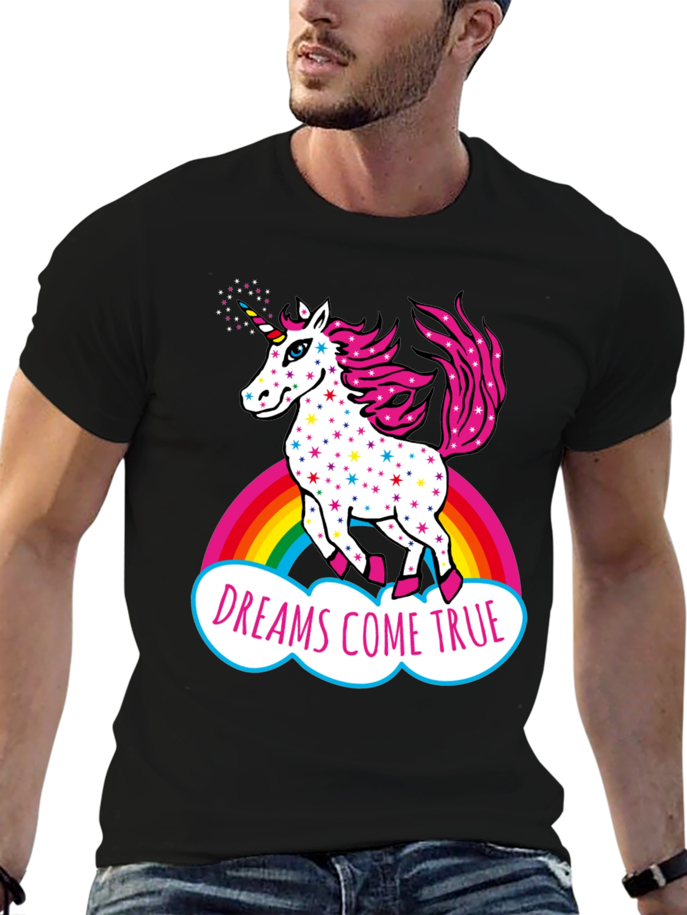 Unicorn Dreams Come True Graphic Tee
