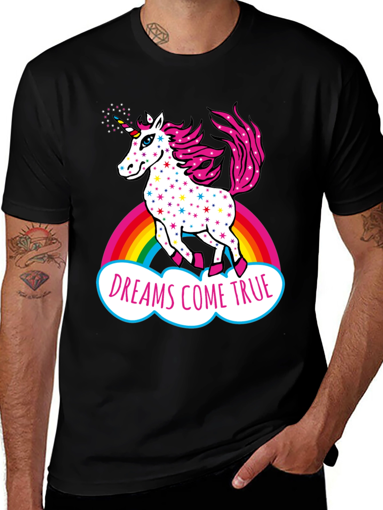 Unicorn Dreams Come True Graphic Tee